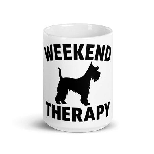 Schnauzer Mug | Weekend Therapy by Weekend Therapy™ – Weekend Therapy Clothing