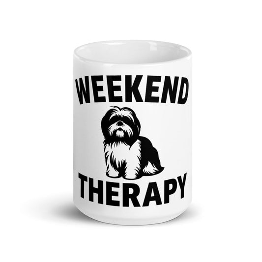 Shih Tzu Mug | Weekend Therapy by Weekend Therapy™ – Weekend Therapy Clothing