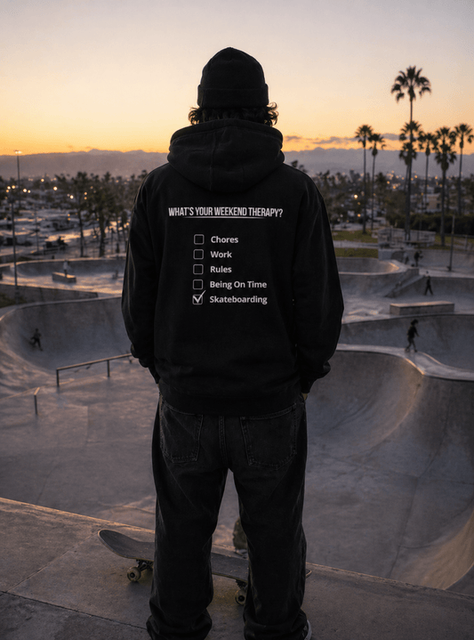 Skateboarding Hoodie | Weekend Therapy by Weekend Therapy™ – Weekend Therapy Clothing