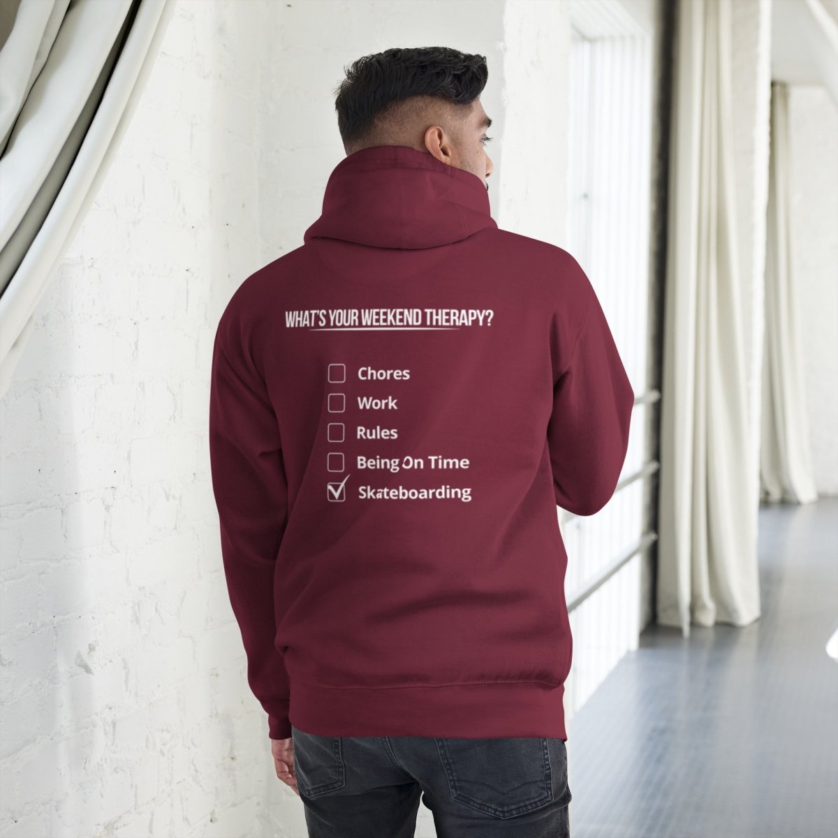 Skateboarding Hoodie | Weekend Therapy by Weekend Therapy™ – Weekend Therapy Clothing