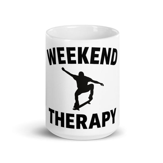 Skateboarding Mug | Weekend Therapy by Weekend Therapy™ – Weekend Therapy Clothing