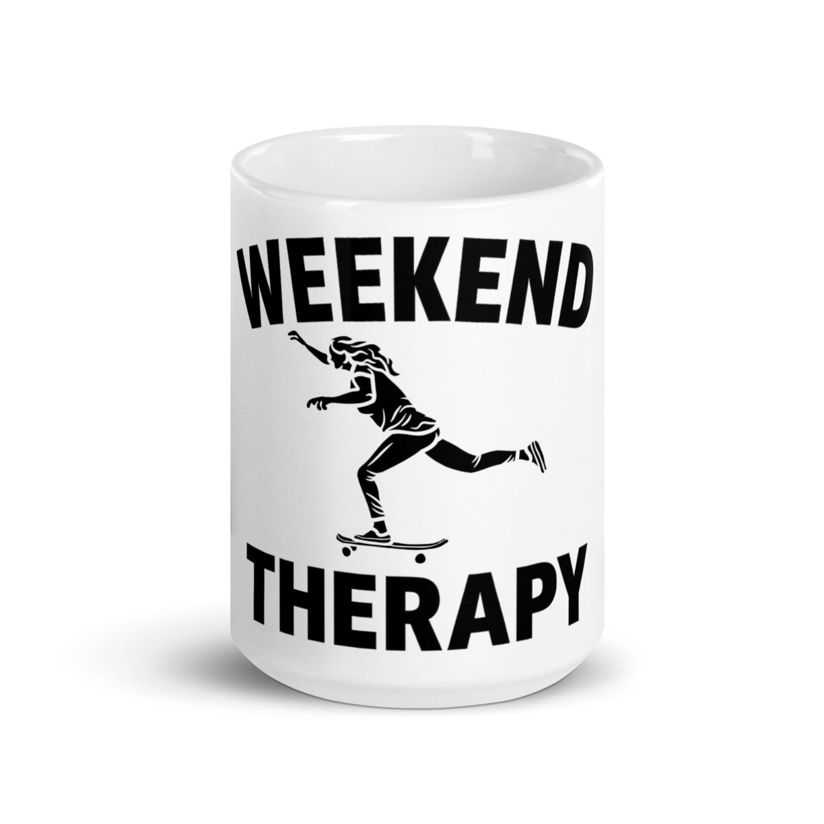 Skateboarding Mug | Weekend Therapy by Weekend Therapy™ – Weekend Therapy Clothing