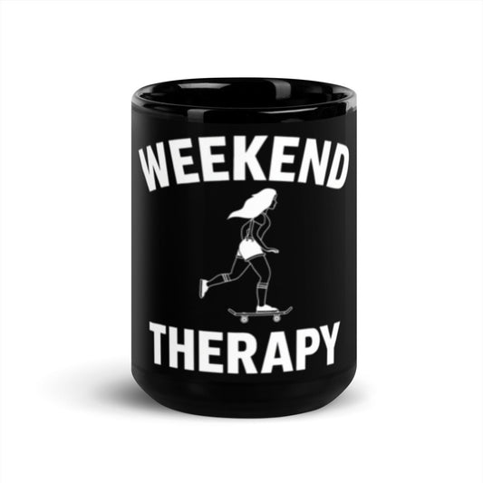 Skateboarding Mug | Weekend Therapy by Weekend Therapy™ – Weekend Therapy Clothing