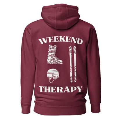 Skiing Hoodie | Weekend Therapy by Weekend Therapy™ – Weekend Therapy Clothing