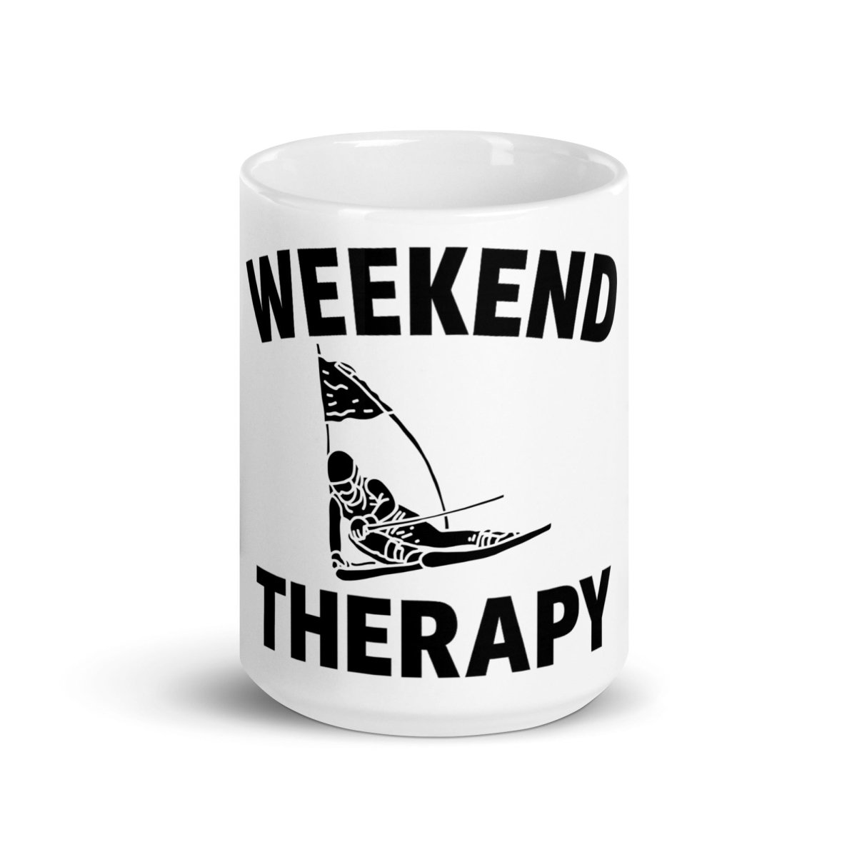 Skiing Mug | Weekend Therapy by Weekend Therapy™ – Weekend Therapy Clothing