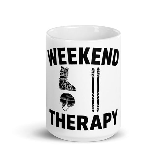Skiing Mug | Weekend Therapy by Weekend Therapy™ – Weekend Therapy Clothing