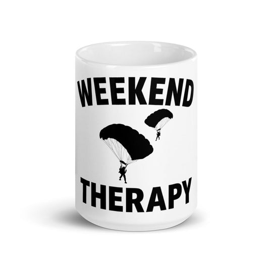 Skydiving Mug | Weekend Therapy by Weekend Therapy™ – Weekend Therapy Clothing