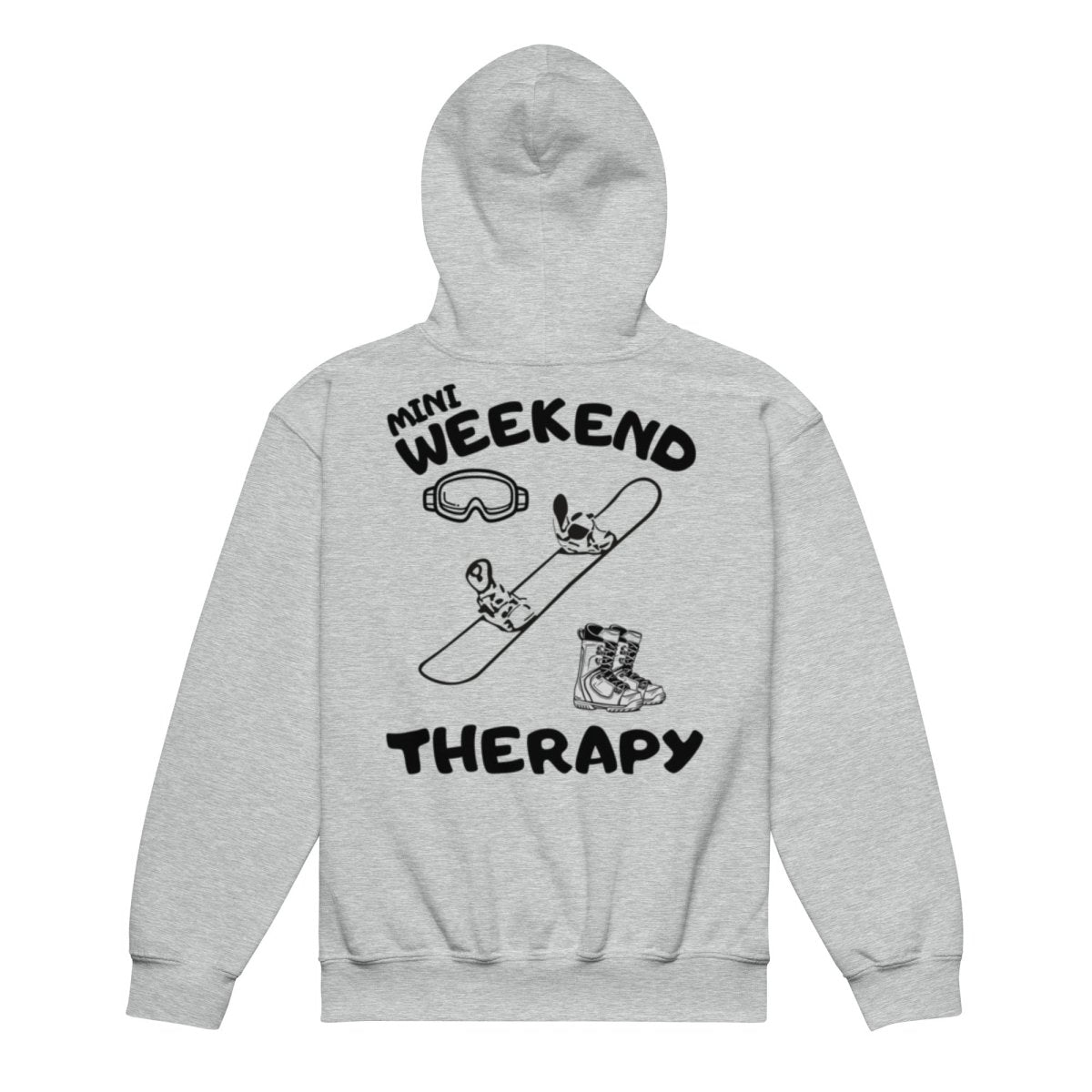 Snowboarding Mini Hoodie | Weekend Therapy by Weekend Therapy™ – Weekend Therapy Clothing