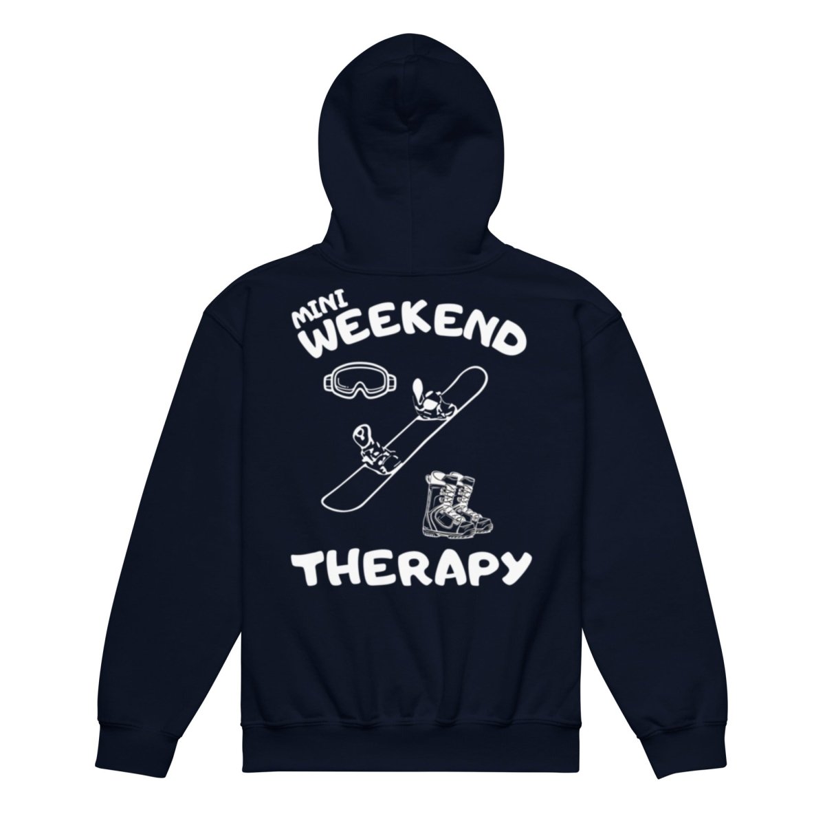 Snowboarding Mini Hoodie | Weekend Therapy by Weekend Therapy™ – Weekend Therapy Clothing