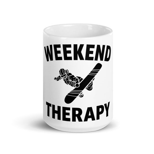 Snowboarding Mug | Weekend Therapy by Weekend Therapy™ – Weekend Therapy Clothing