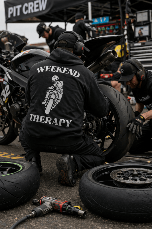 Street bike Hoodie | Weekend Therapy by Weekend Therapy™ – Weekend Therapy Clothing
