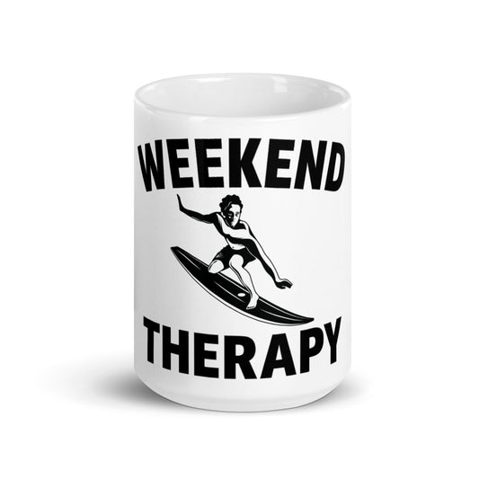 Surfing Mug | Weekend Therapy by Weekend Therapy™ – Weekend Therapy Clothing