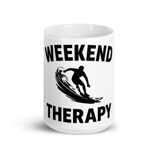 Surfing Mug | Weekend Therapy by Weekend Therapy™ – Weekend Therapy Clothing