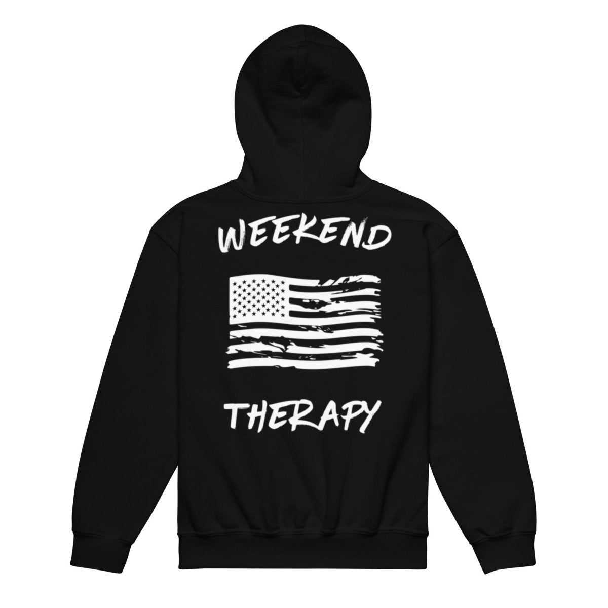Tattered Flag Hoodie | Weekend Therapy by Weekend Therapy™ – Weekend Therapy Clothing