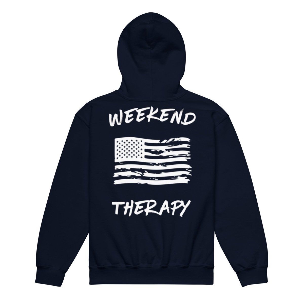 Tattered Flag Hoodie | Weekend Therapy by Weekend Therapy™ – Weekend Therapy Clothing
