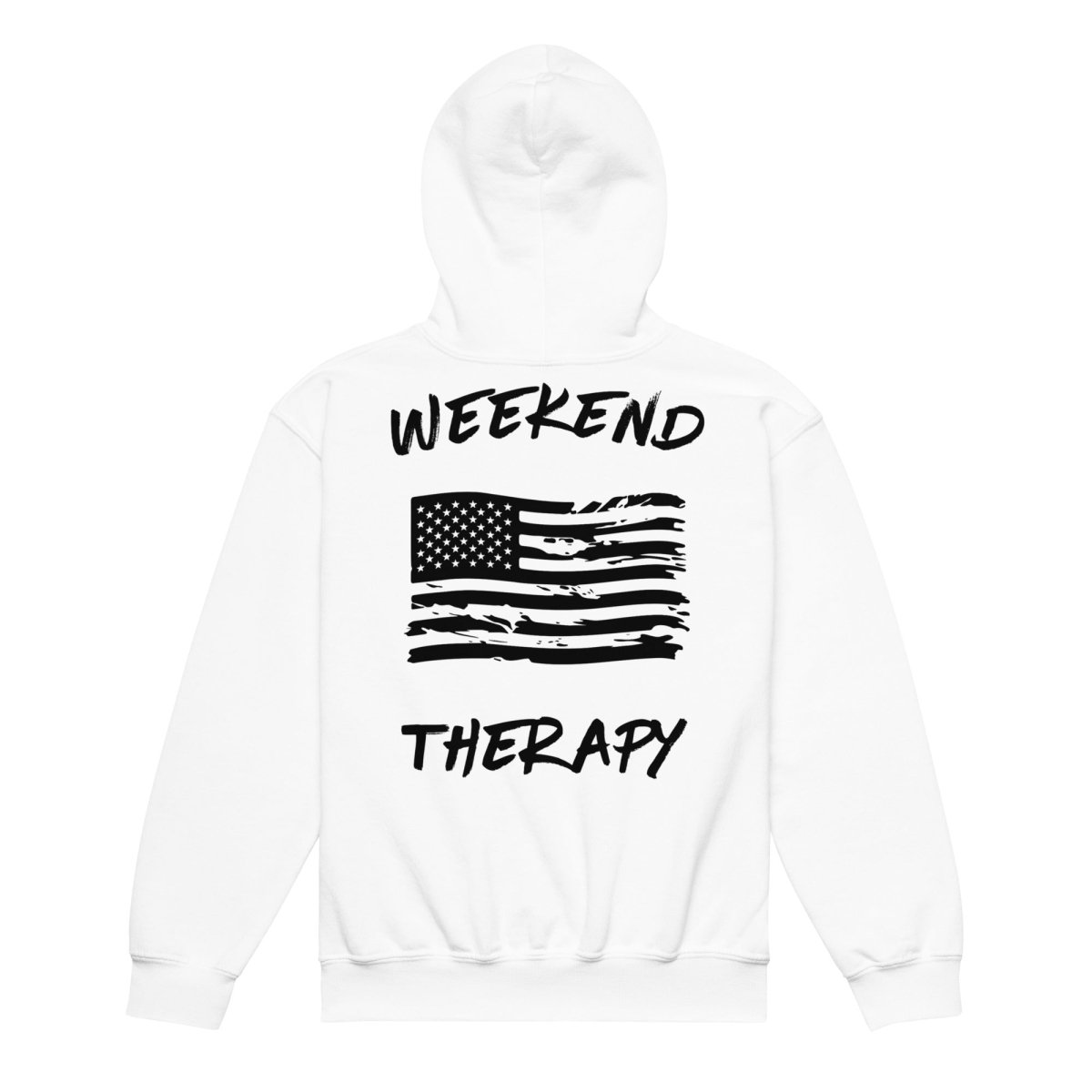 Tattered Flag Hoodie | Weekend Therapy by Weekend Therapy™ – Weekend Therapy Clothing