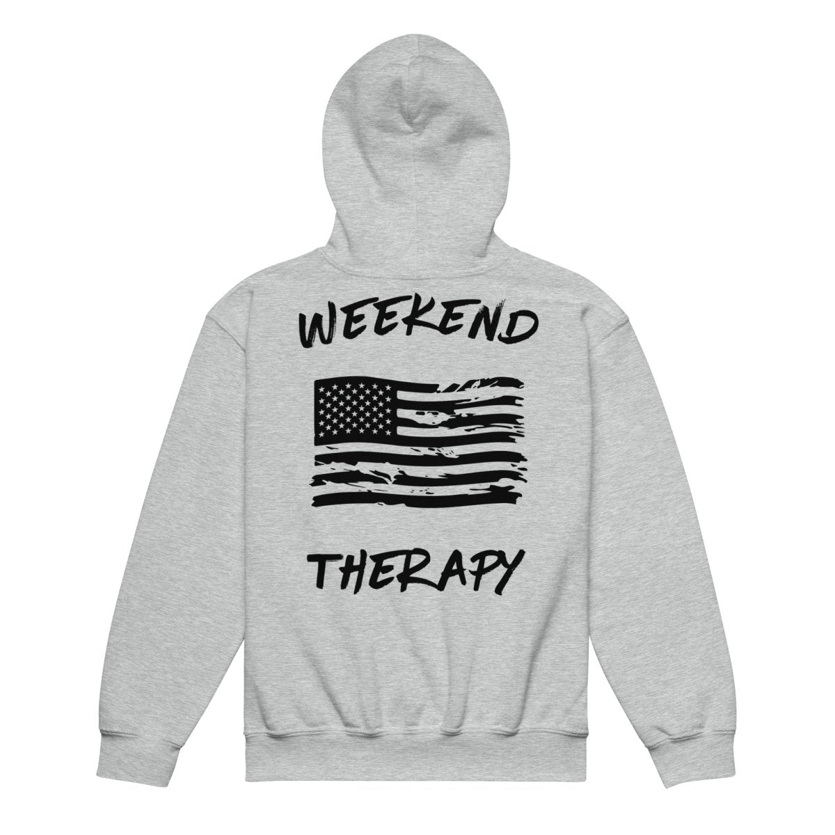 Tattered Flag Hoodie | Weekend Therapy by Weekend Therapy™ – Weekend Therapy Clothing