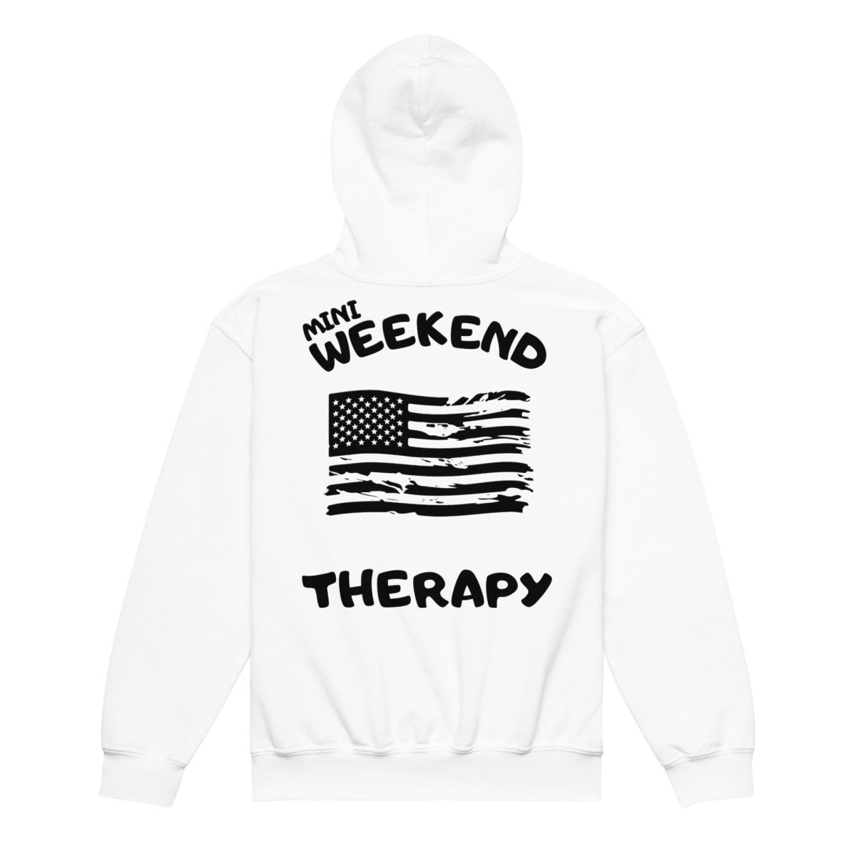 Tattered Flag Mini Hoodie | Weekend Therapy by Weekend Therapy™ – Weekend Therapy Clothing