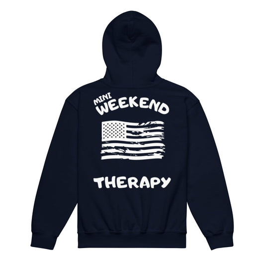 Tattered Flag Mini Hoodie | Weekend Therapy by Weekend Therapy™ – Weekend Therapy Clothing