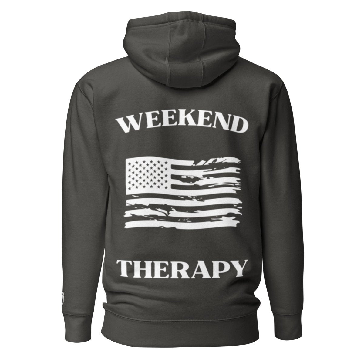 Tattered Flag Zip Hoodie | Weekend Therapy by Weekend Therapy™ – Weekend Therapy Clothing