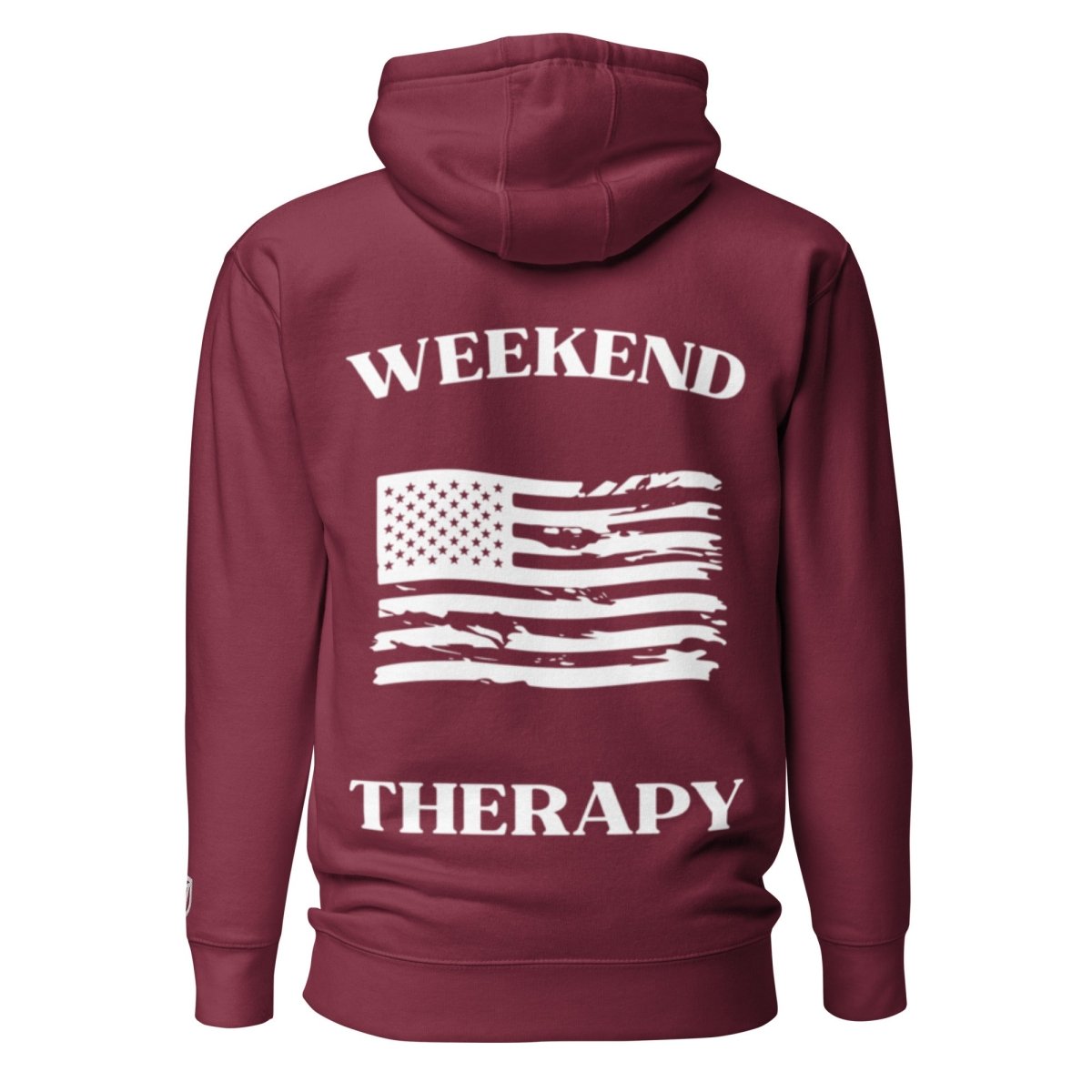 Tattered Flag Zip Hoodie | Weekend Therapy by Weekend Therapy™ – Weekend Therapy Clothing