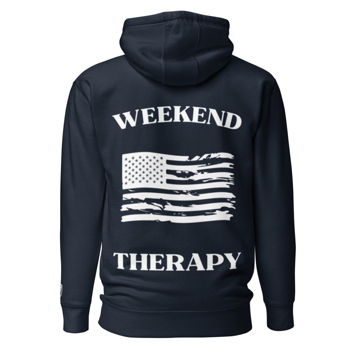 Tattered Flag Zip Hoodie | Weekend Therapy by Weekend Therapy™ – Weekend Therapy Clothing