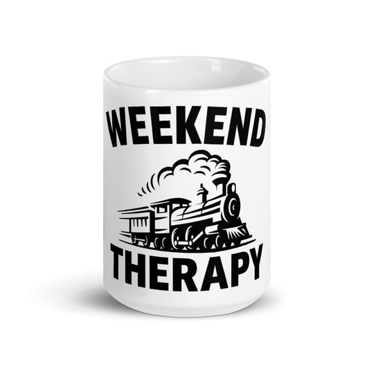 Train Mug | Weekend Therapy by Weekend Therapy™ – Weekend Therapy Clothing