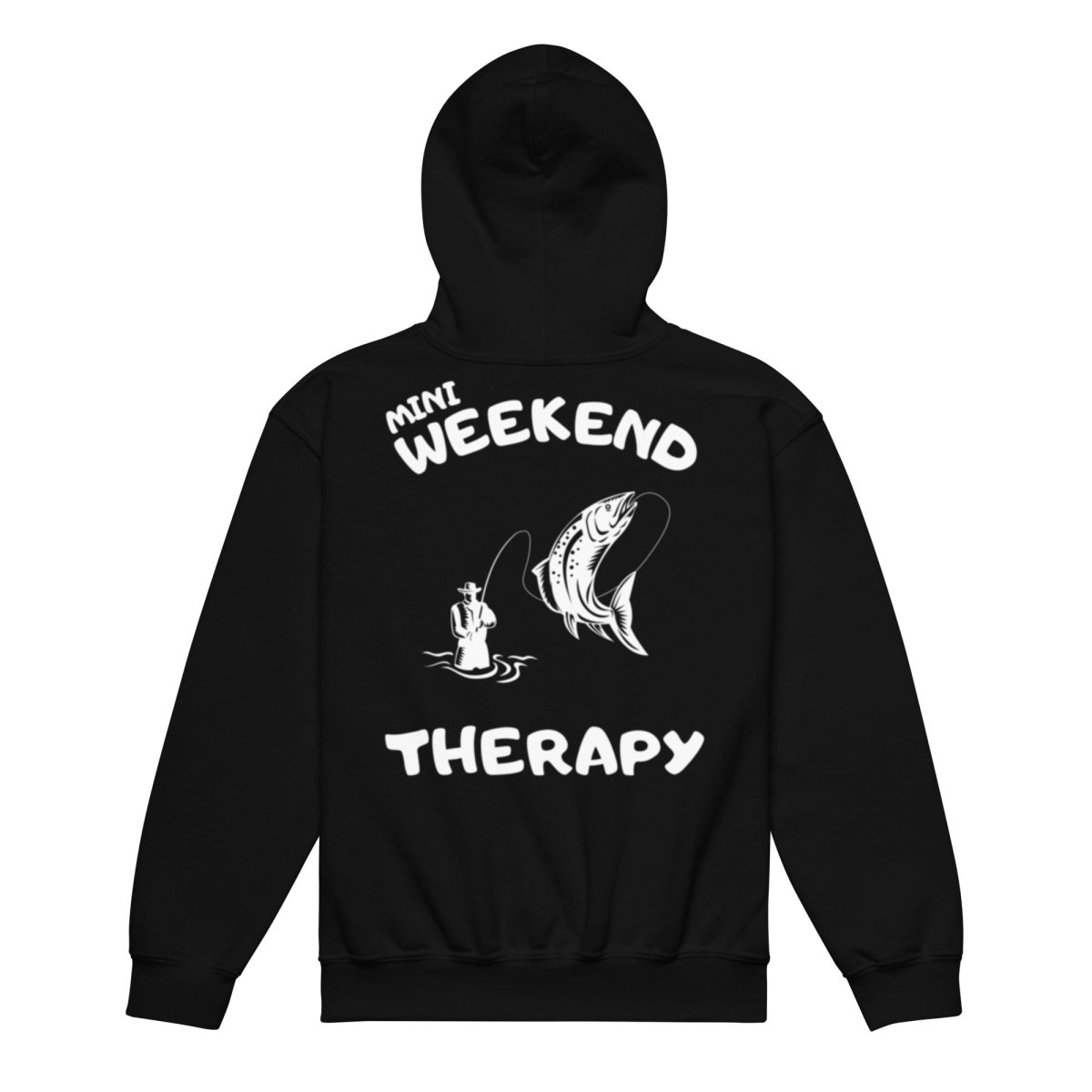 Trout Fishing Mini Hoodie | Weekend Therapy by Weekend Therapy™ – Weekend Therapy Clothing
