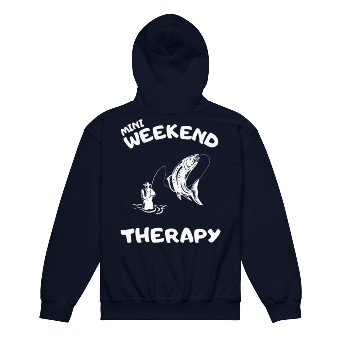 Trout Fishing Mini Hoodie | Weekend Therapy by Weekend Therapy™ – Weekend Therapy Clothing
