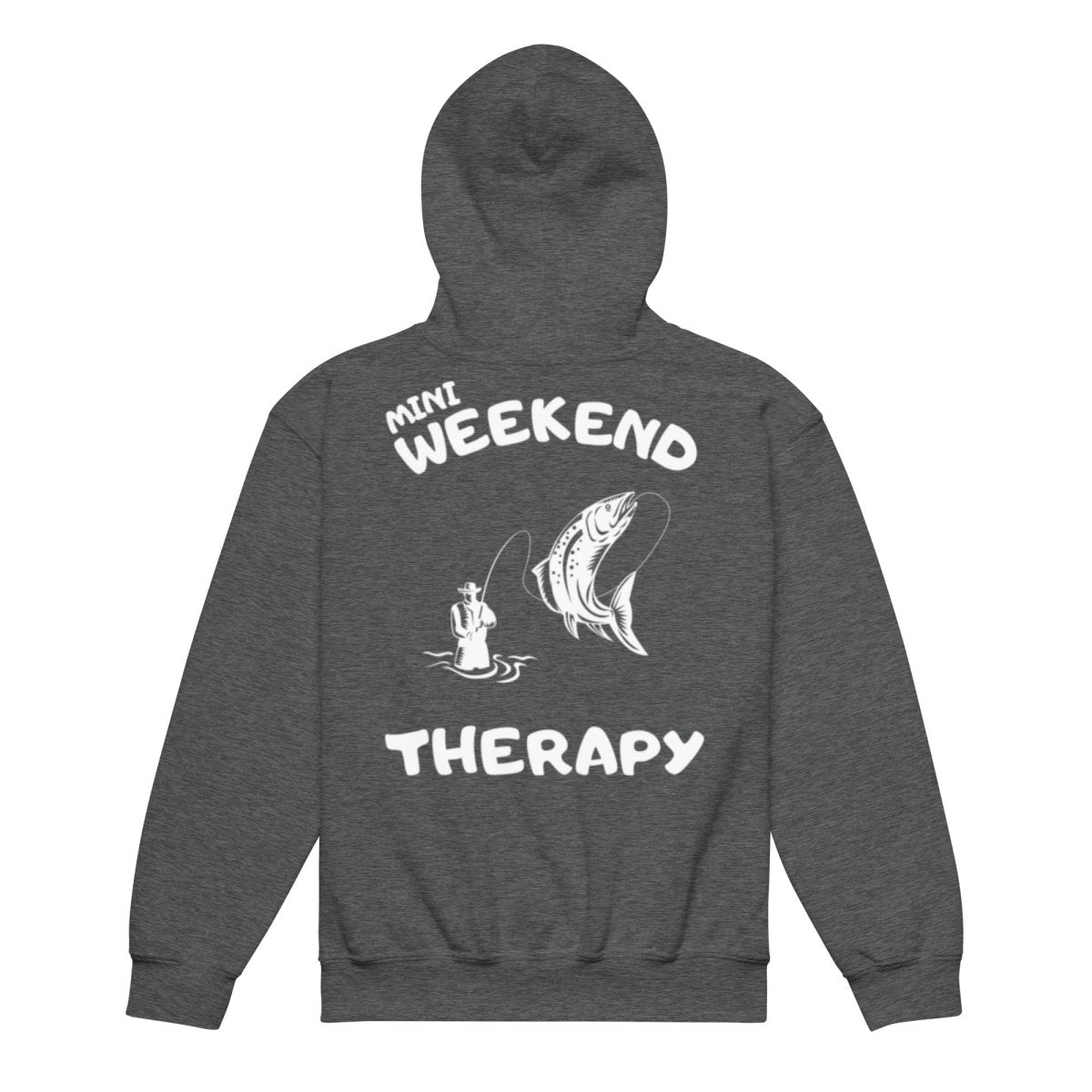 Trout Fishing Mini Hoodie | Weekend Therapy by Weekend Therapy™ – Weekend Therapy Clothing