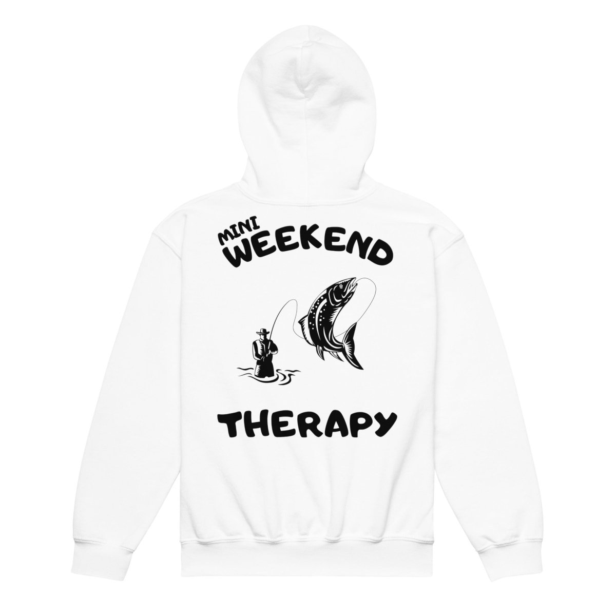 Trout Fishing Mini Hoodie | Weekend Therapy by Weekend Therapy™ – Weekend Therapy Clothing