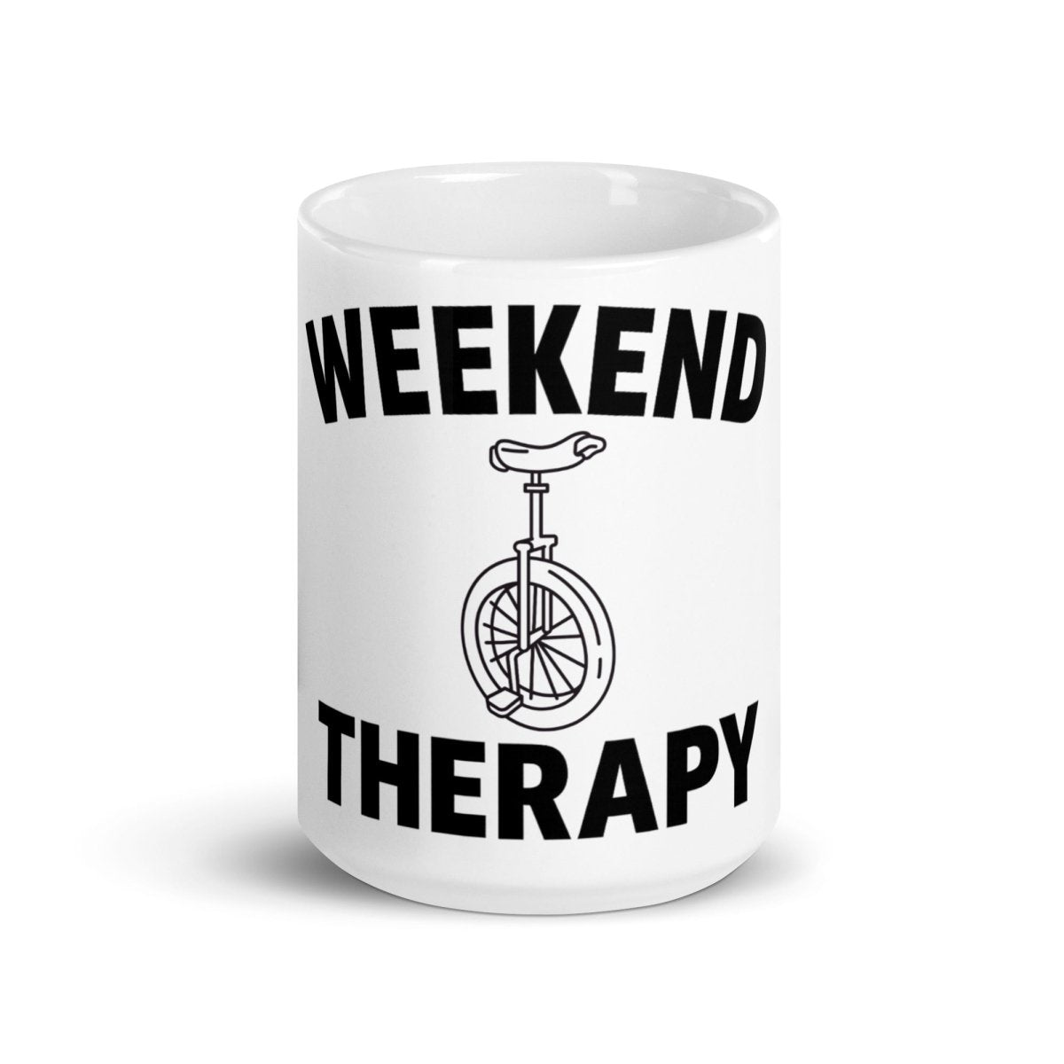Unicycling Mug | Weekend Therapy by Weekend Therapy™ – Weekend Therapy Clothing