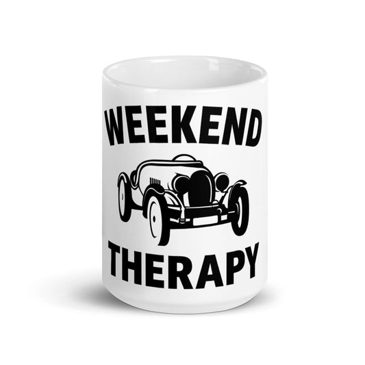 Vintage Car Mug | Weekend Therapy by Weekend Therapy™ – Weekend Therapy Clothing