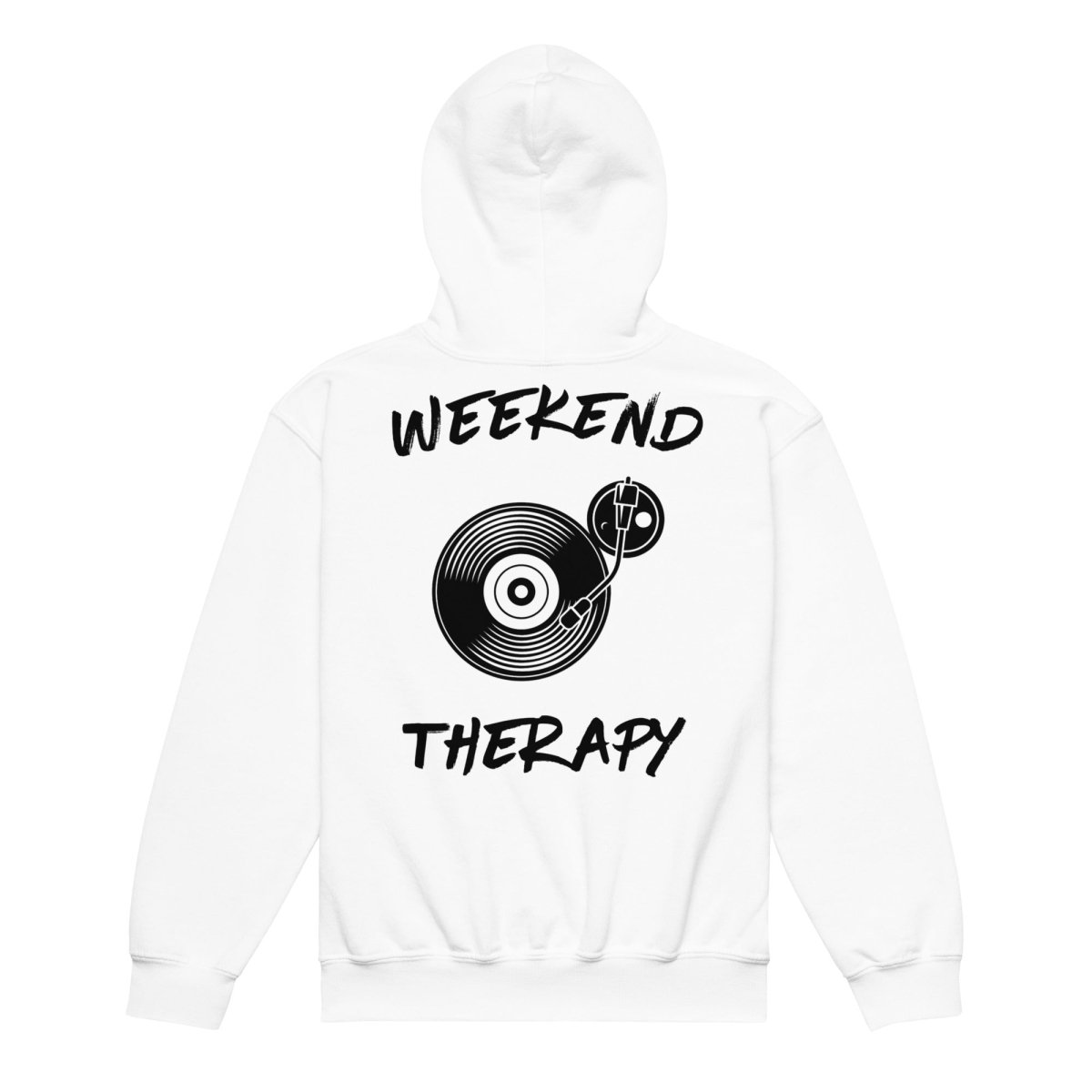 Vinyl Record Hoodie | Weekend Therapy by Weekend Therapy™ – Weekend Therapy Clothing