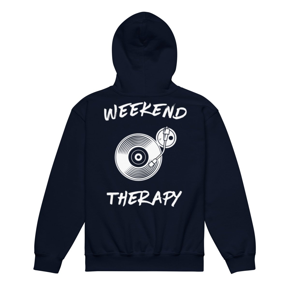 Vinyl Record Hoodie | Weekend Therapy by Weekend Therapy™ – Weekend Therapy Clothing