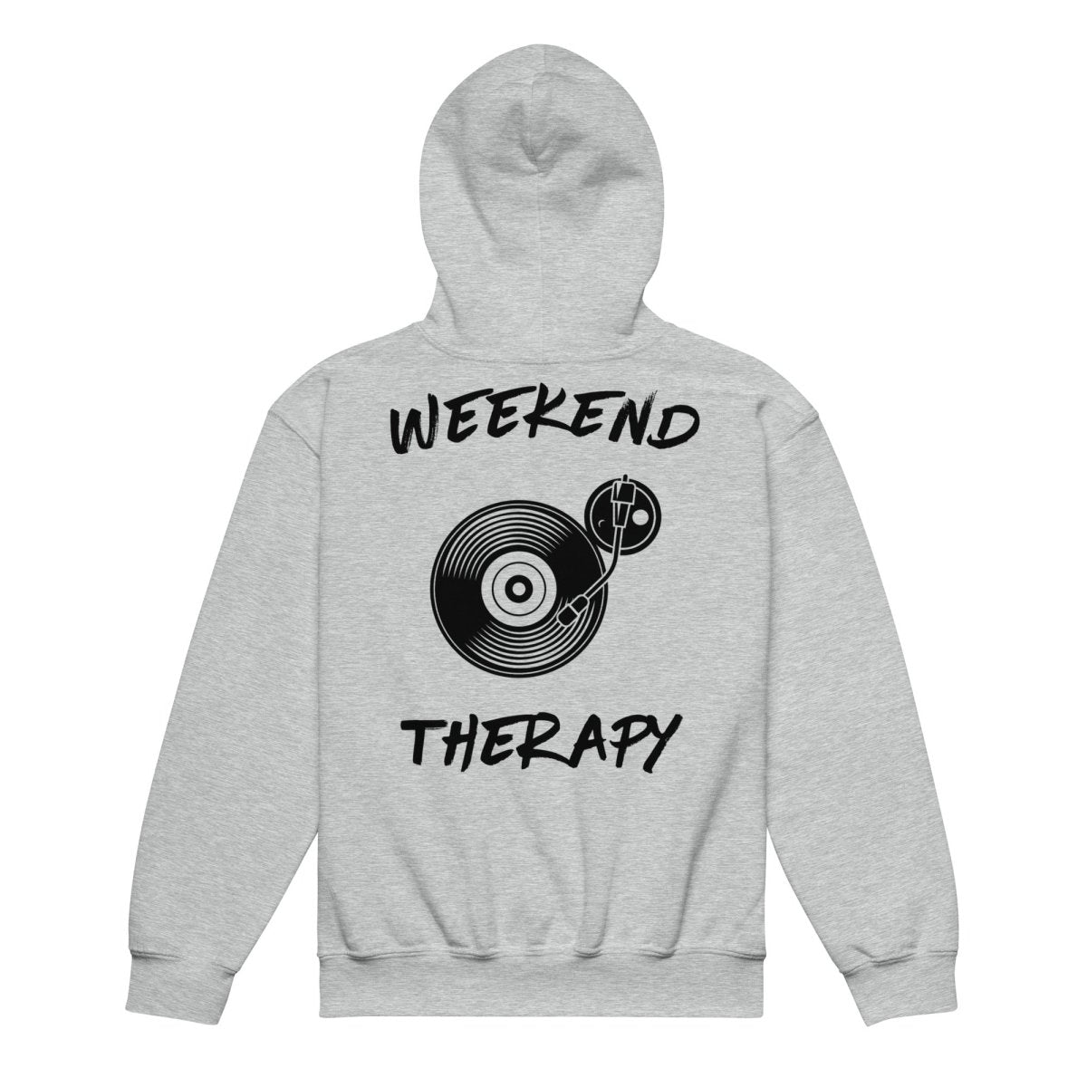 Vinyl Record Hoodie | Weekend Therapy by Weekend Therapy™ – Weekend Therapy Clothing