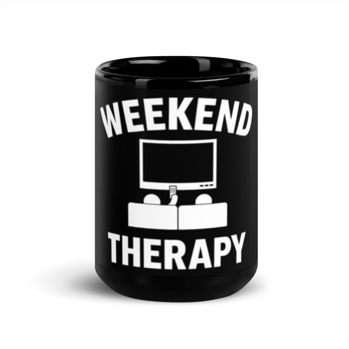 Watching TV Mug | Weekend Therapy by Weekend Therapy™ – Weekend Therapy Clothing