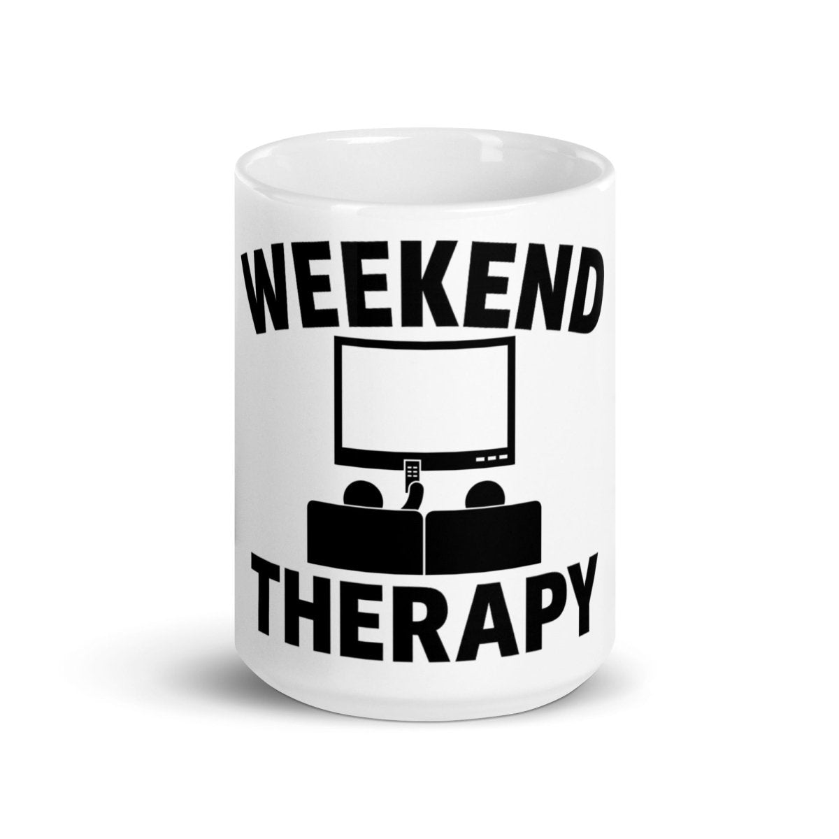 Watching TV Mug | Weekend Therapy by Weekend Therapy™ – Weekend Therapy Clothing