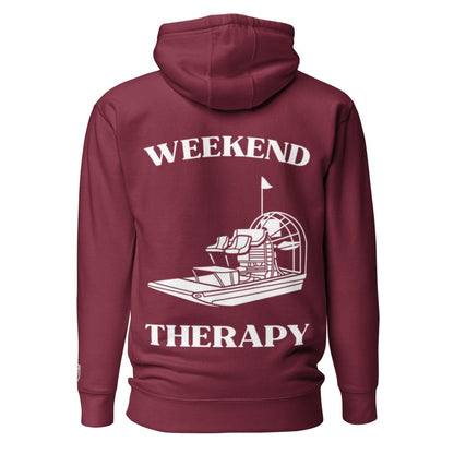 Weekend Therapy Airboating Hoodie – Airboat Edition by Weekend Therapy™ – Weekend Therapy Clothing