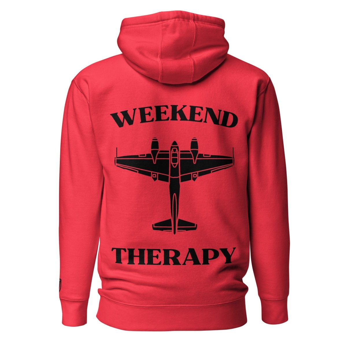 Weekend Therapy Aircraft Hoodie – Bomber Edition by Weekend Therapy™ – Weekend Therapy Clothing