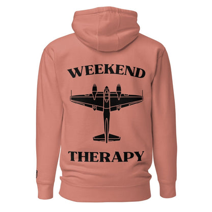 Weekend Therapy Aircraft Hoodie – Bomber Edition by Weekend Therapy™ – Weekend Therapy Clothing