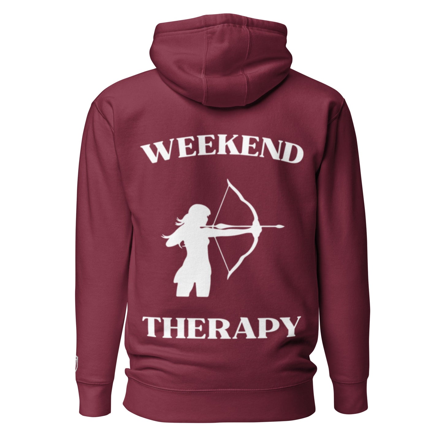 Weekend Therapy Archery Hoodie – Archer Girl Edition by Weekend Therapy™ – Weekend Therapy Clothing