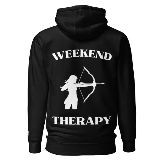 Weekend Therapy Archery Hoodie – Archer Girl Edition by Weekend Therapy™ – Weekend Therapy Clothing
