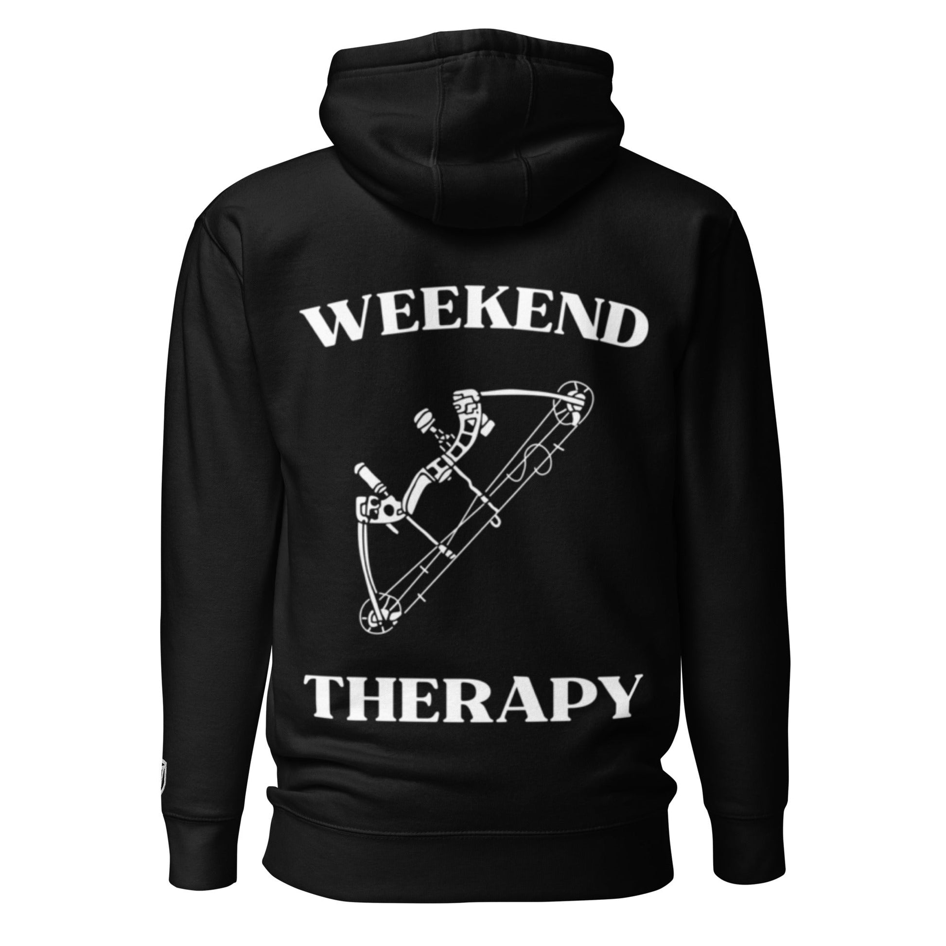 Weekend Therapy Archery Hoodie – Compound Bow Edition by Weekend Therapy™ – Weekend Therapy Clothing