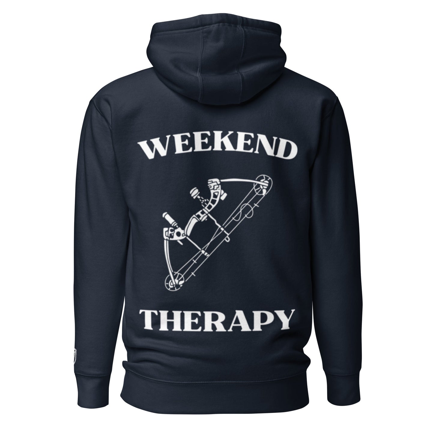 Weekend Therapy Archery Hoodie – Compound Bow Edition by Weekend Therapy™ – Weekend Therapy Clothing