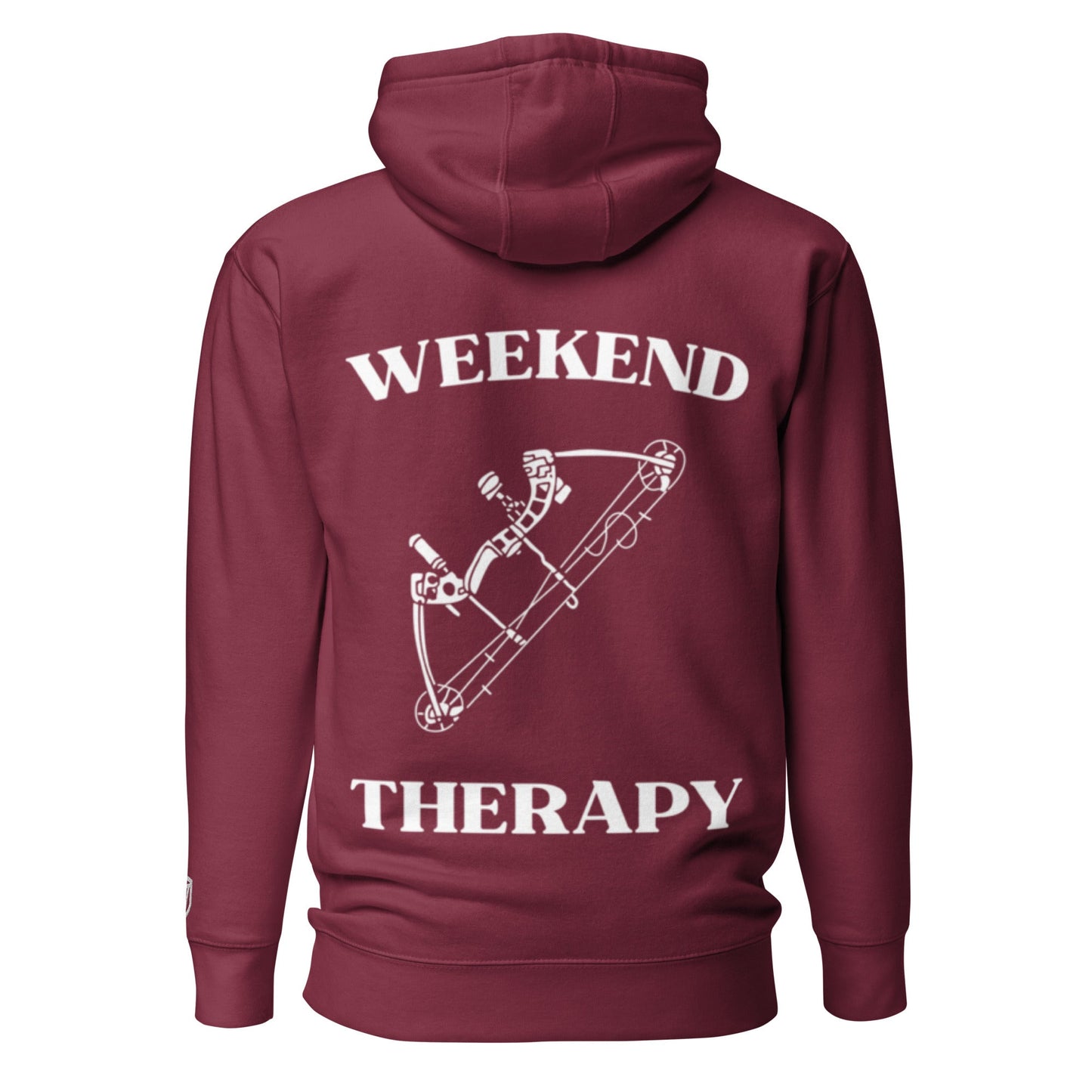 Weekend Therapy Archery Hoodie – Compound Bow Edition by Weekend Therapy™ – Weekend Therapy Clothing