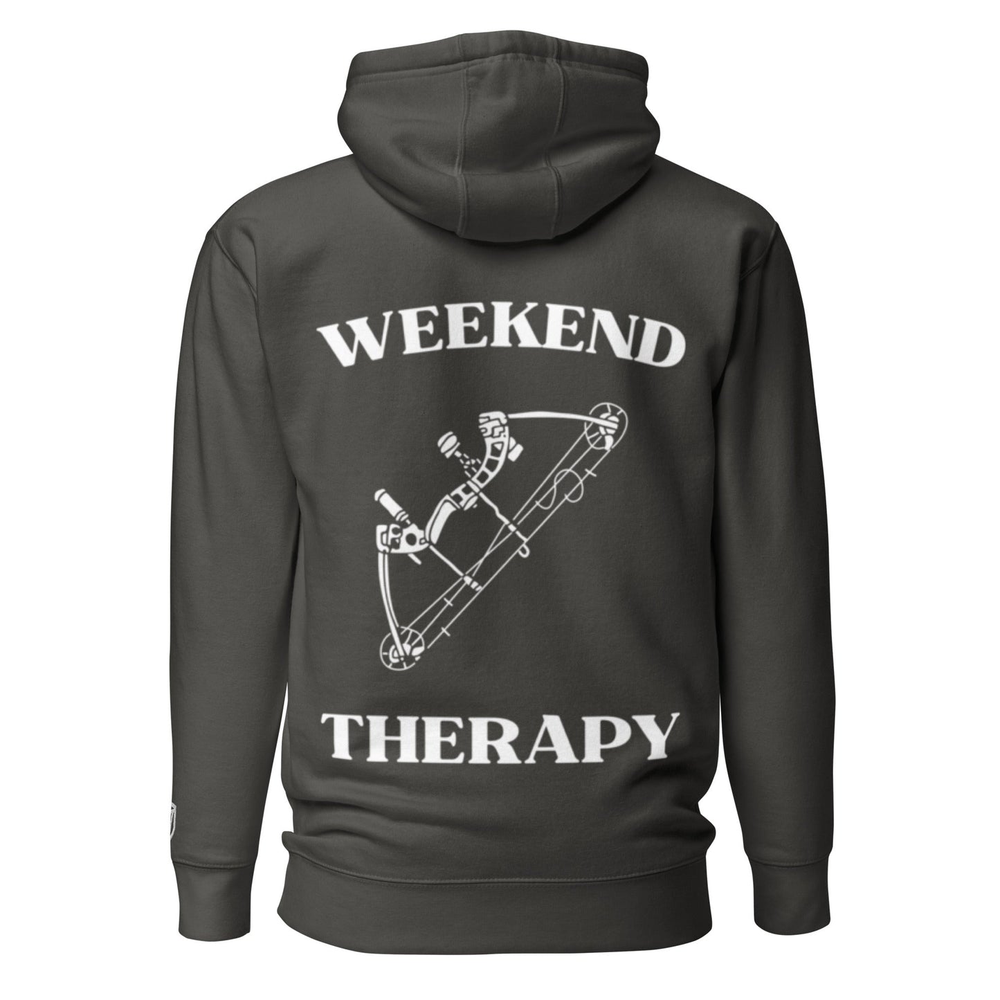 Weekend Therapy Archery Hoodie – Compound Bow Edition by Weekend Therapy™ – Weekend Therapy Clothing
