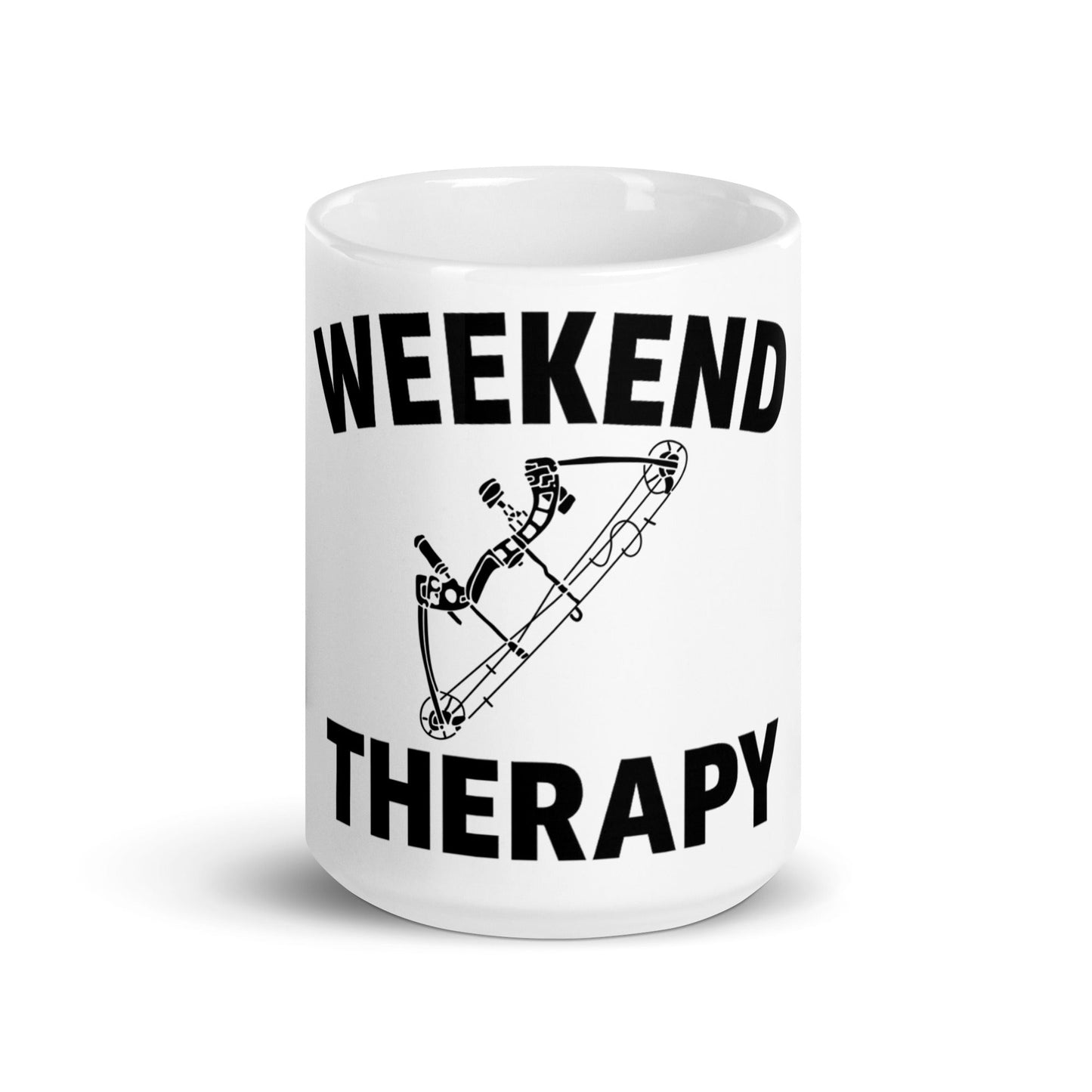 Weekend Therapy Archery Mug – Compound Bow Edition by Weekend Therapy™ – Weekend Therapy Clothing