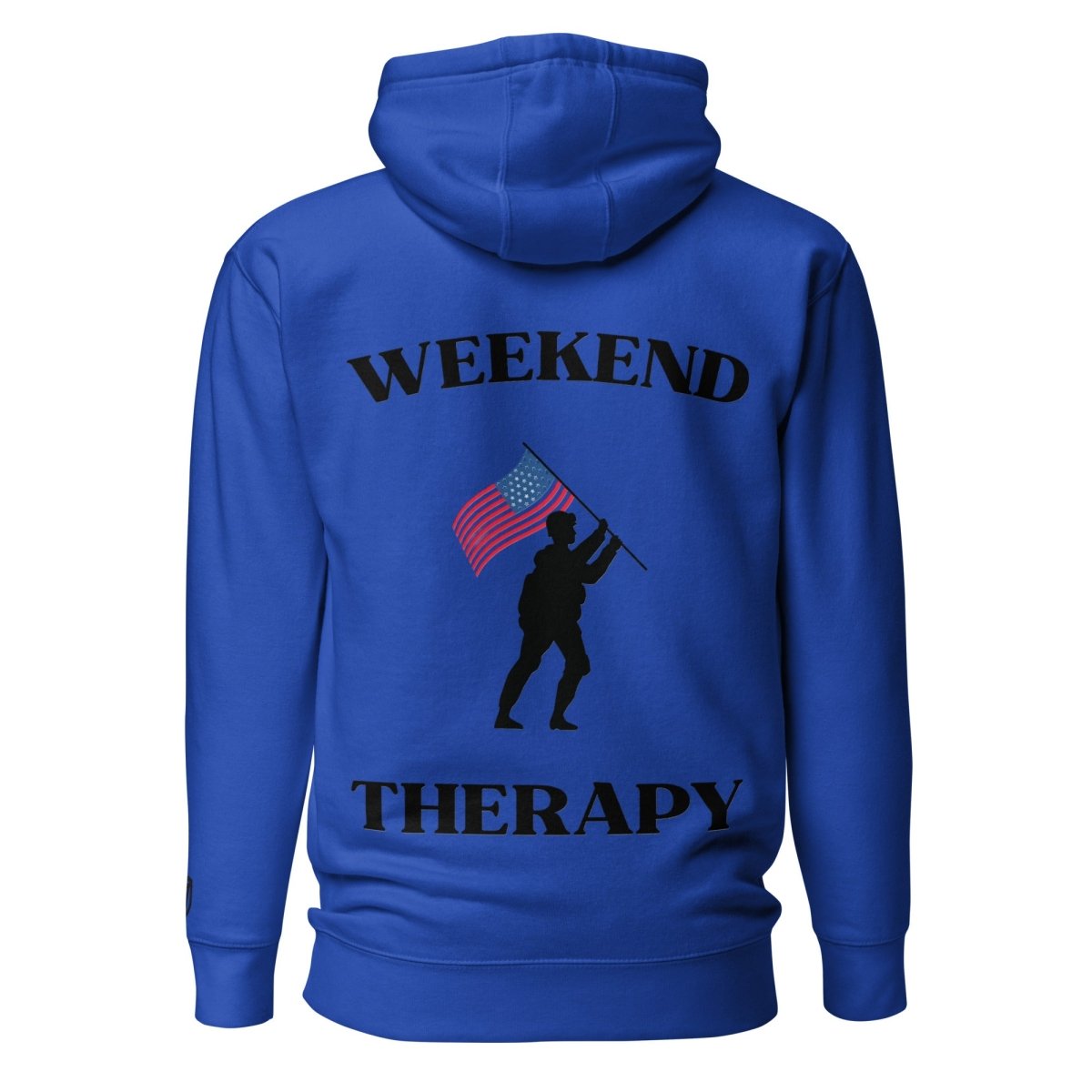 Weekend Therapy Armed Forces Hoodie – Flag Raise Edition by Weekend Therapy™ – Weekend Therapy Clothing