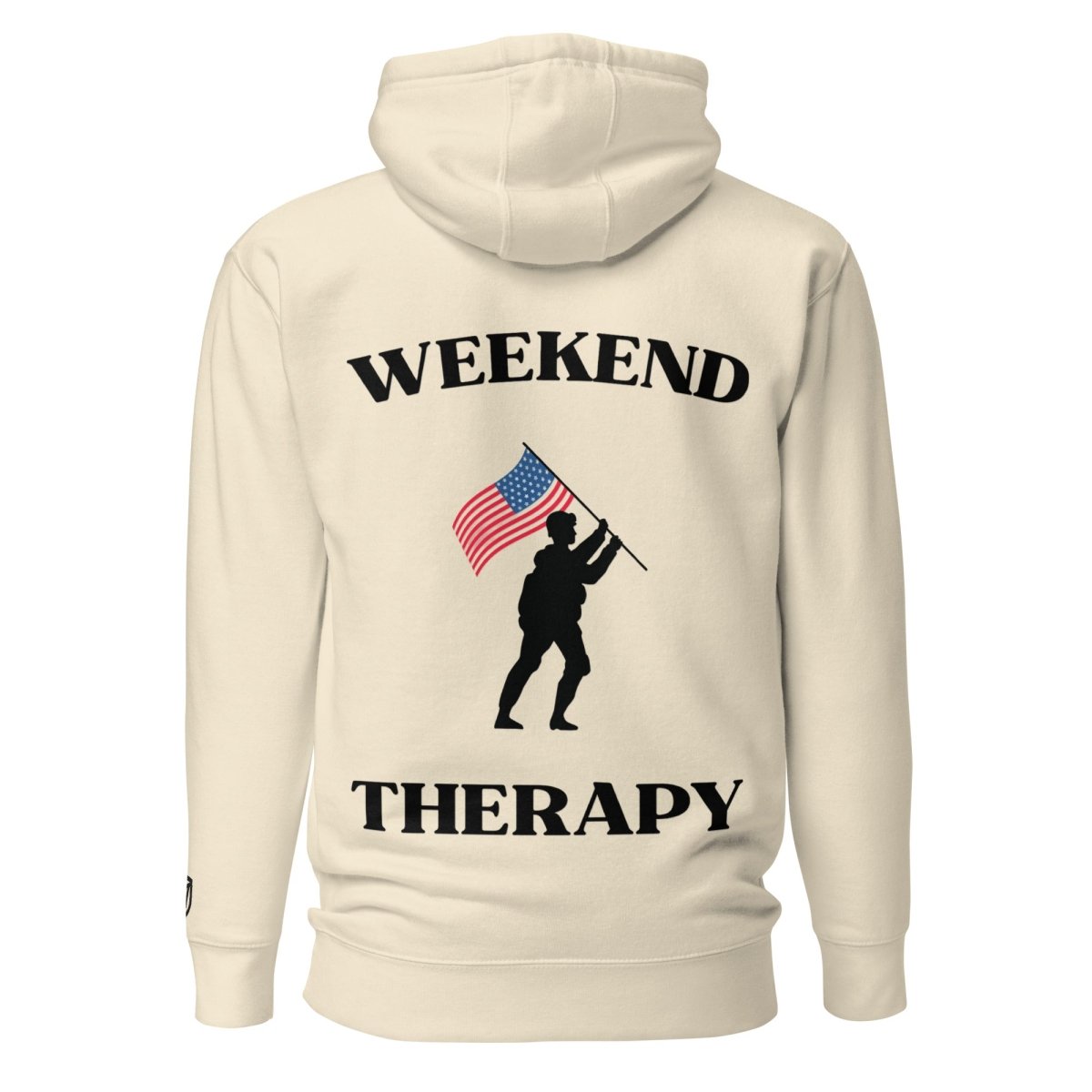Weekend Therapy Armed Forces Hoodie – Flag Raise Edition by Weekend Therapy™ – Weekend Therapy Clothing